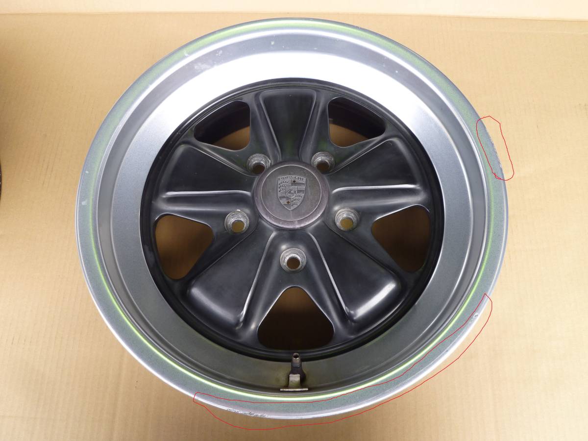 m*K様 ポルシェ Porsche 930 純正ホイール フックス 16/6j m*K様
