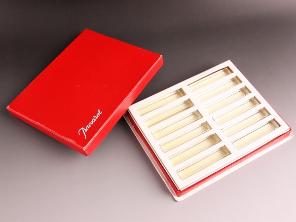 バカラ■ナイフレスト 箸置き12本■Baccarat クリスタル