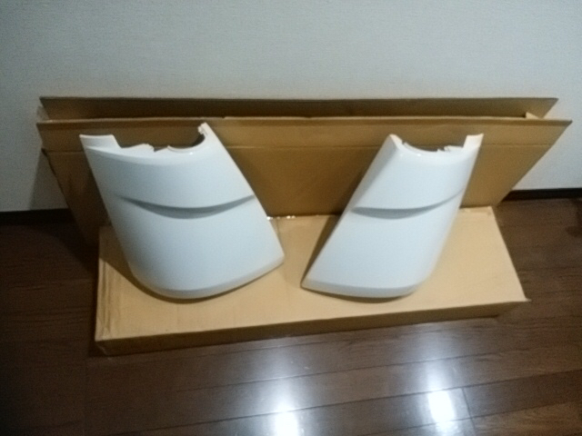 三菱ふそう☆ブルーテックキャンターコーナーパネル左・右セット