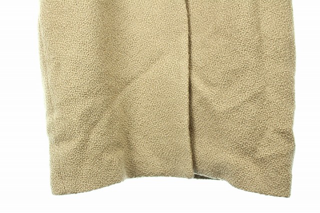 エモダ EMODA チェスターコート ロング ウール F ベージュ