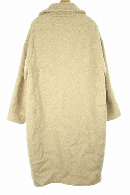 エモダ EMODA チェスターコート ロング ウール F ベージュ