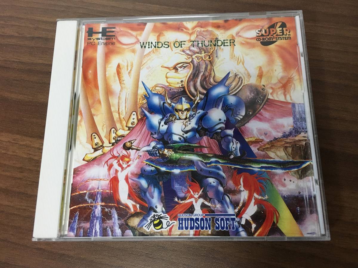 1025-222♪ PCエンジン SUPER CD‐ROM2 ♪ウィンズオブサンダー ♪