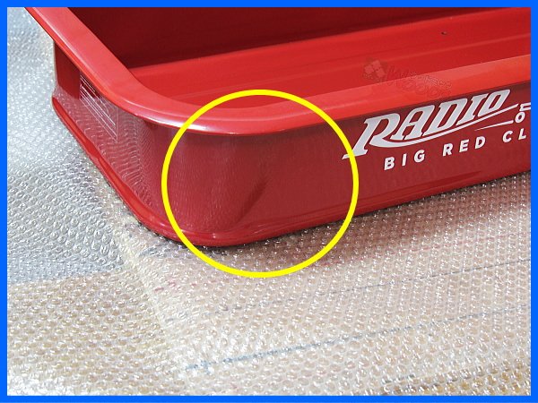 e-1円 新品 訳有 1800 ボディ 単体 ラジオフライヤー #1800 純正 部品 ビックレッド クラシック ワゴン ATW 深底ボディ ラジフラ 68