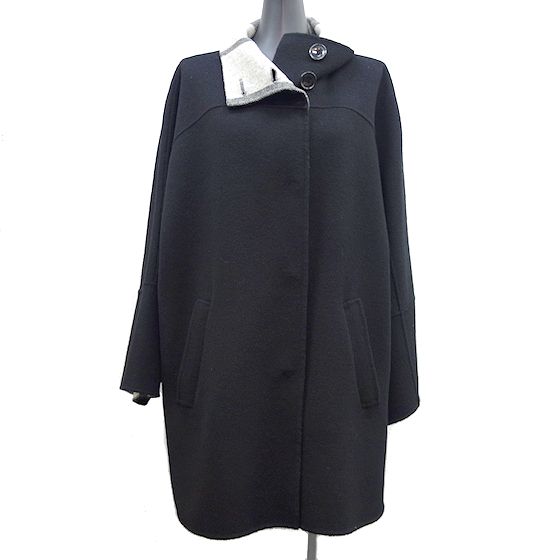 中古品・美品】MAX MARA☆マックス・マーラ ウール コート 和服の上に 