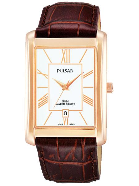 1円～セイコーパルサーPULSARクラシック腕時計本革