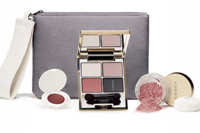 スック SUQQU ★ クリスマスコフレ メイクアップキット WG 夜の雪 (ショッパー付)