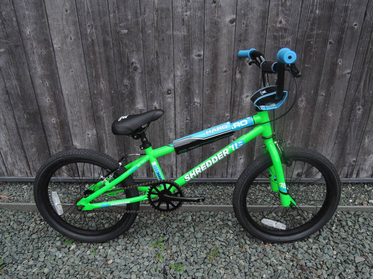 新品】HARO キッズBMX Shredder18 シュレッダー18(グリーン) Haro 