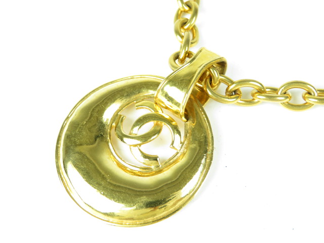 65824★1円スタート★本物★シャネル★CHANEL★綺麗★大型ロングネックレス★ヴィンテージ★レディース★