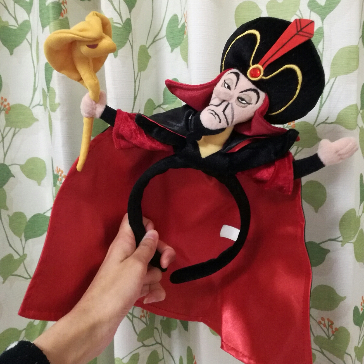 ジャファー カチューシャ　ディズニーランド ディズニー カチューシャ ジャファー ディズニーリゾート ヴィランズ