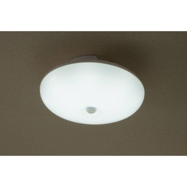 1年保証 小型LEDシーリングライト 光-人感センサー付 led セ...