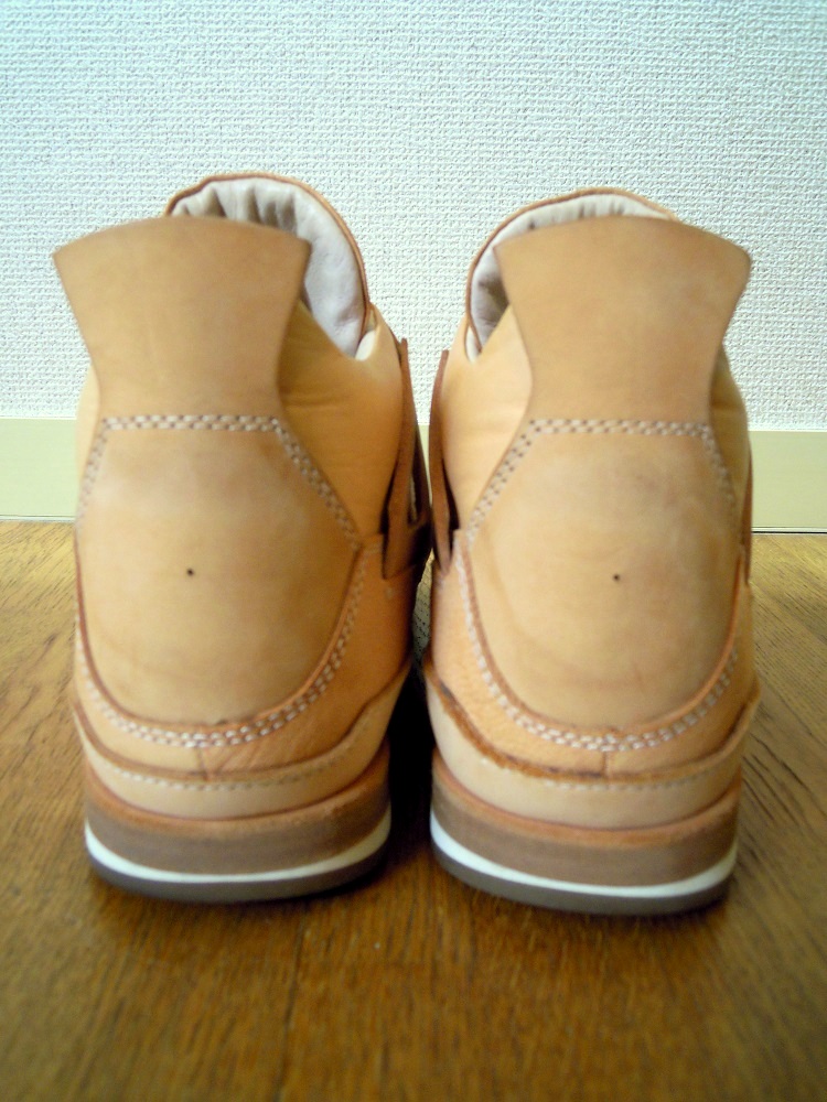 Hender エンダースキーマ mip10 ジョーダン4 ヌメ革 ベージュ size5