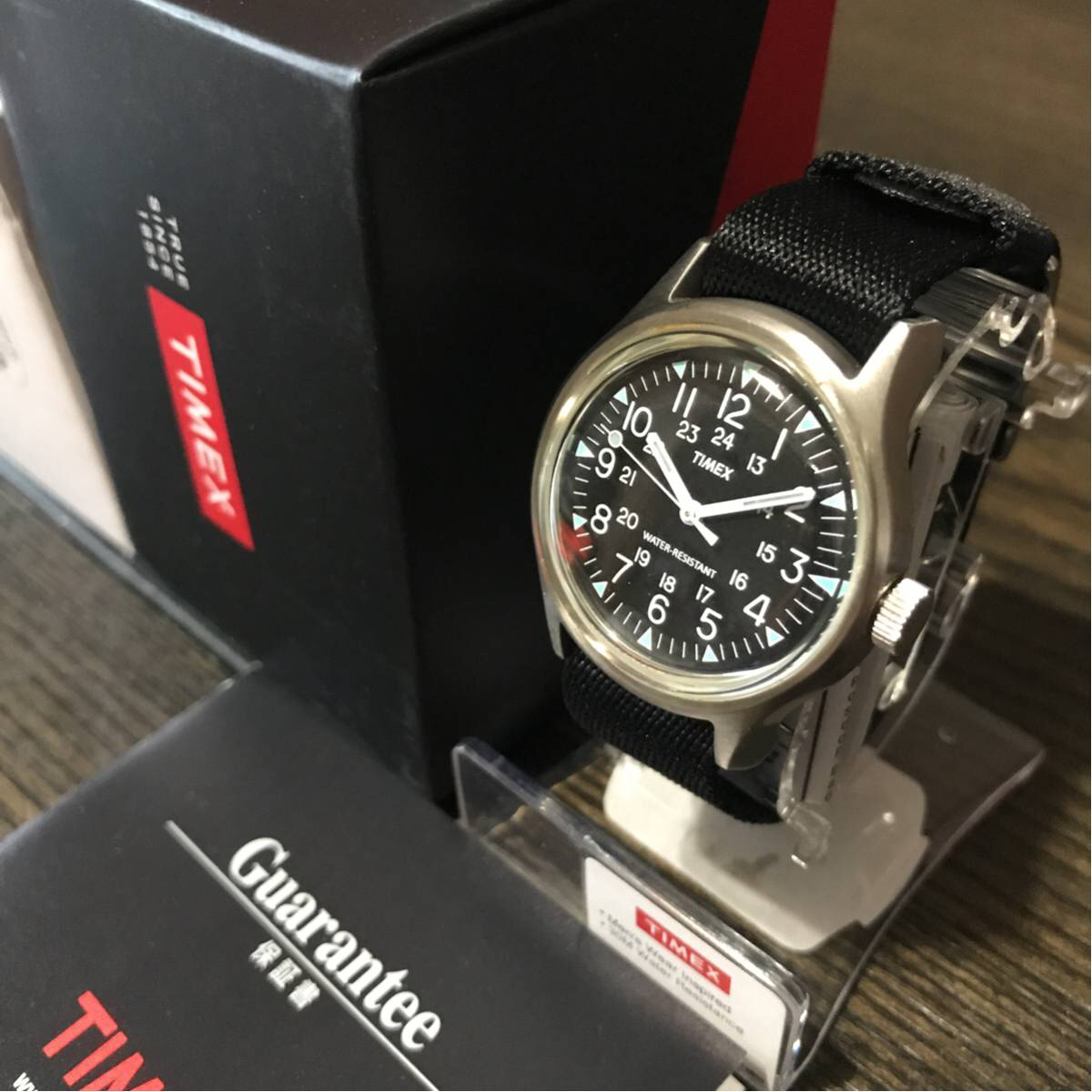 美品 TIMEX タイメックス SST ステンレススティール キャンパー 限定 ビームス TW 2R14800 JP