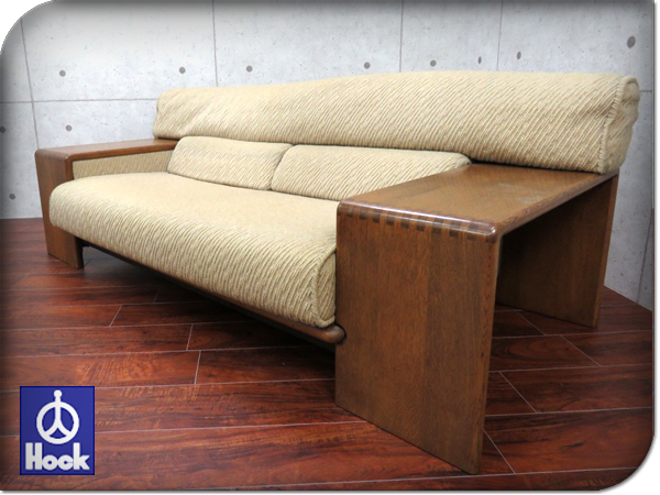 ■美品■カンディハウス■Hock■旭川■高級■BOLS■ナラ材■2人掛けソファ■57万■mmm2580e