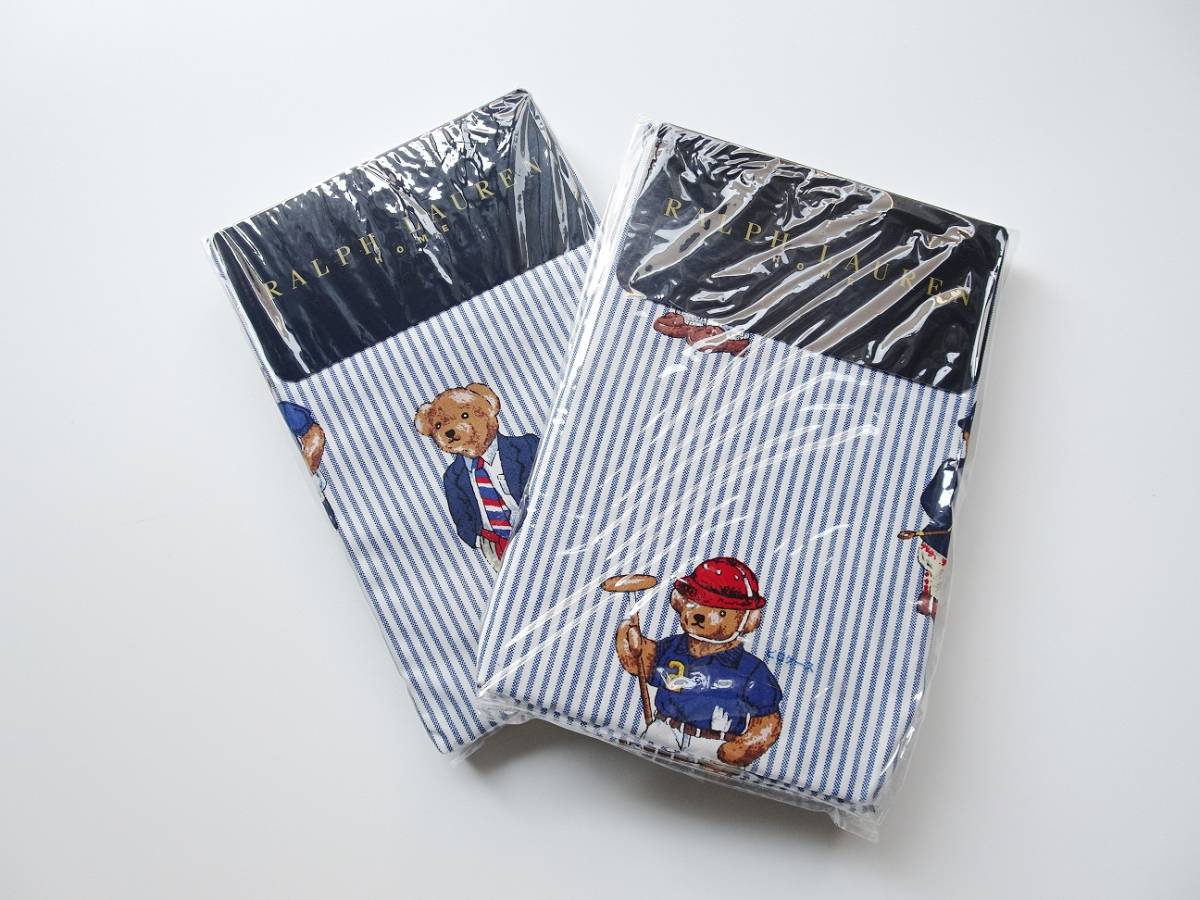 未使用未開封 ベアーストライプ ラルフローレン ピローシャム1 ピロー