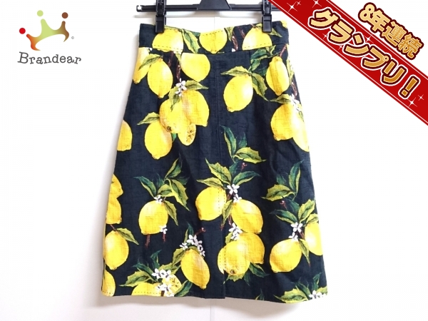 ドルチェアンドガッバーナ DOLCE&GABBANA ボトムス スカート 黒