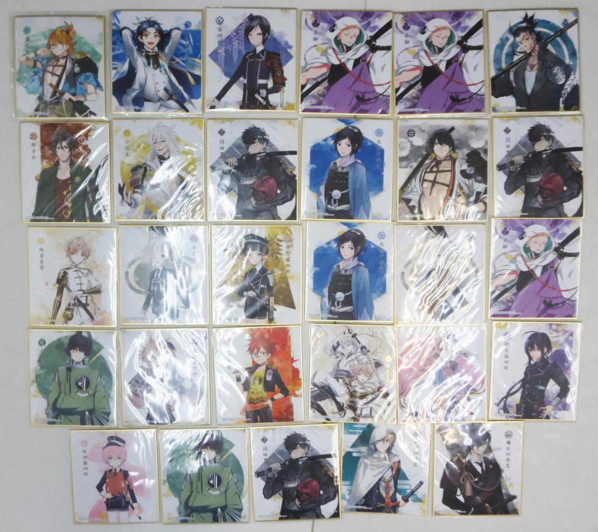 刀剣乱舞 色紙 まとめ 大量グッズセット品 【管理番号:B 080】