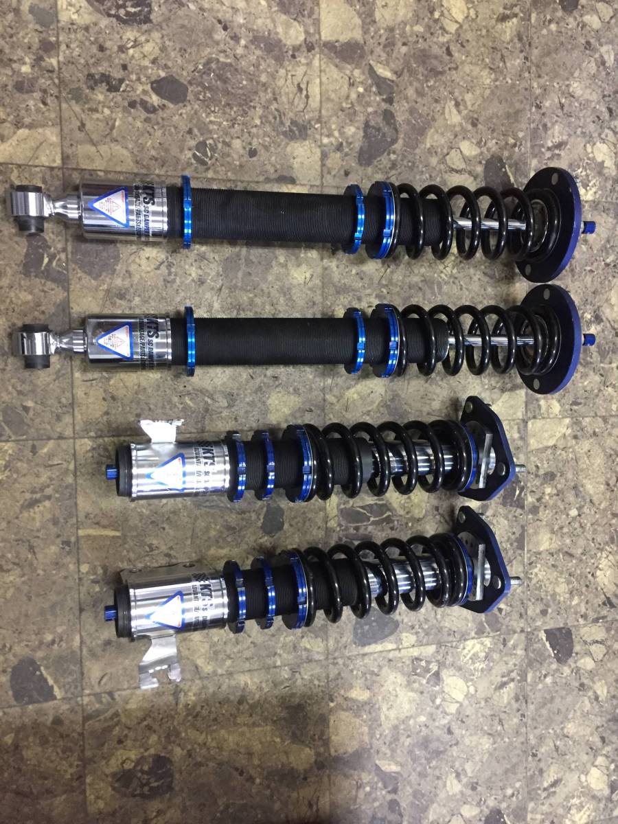 S15，S14 シルビア　KTS車高調　フルタップ　ピロアッパー　減衰調整付き