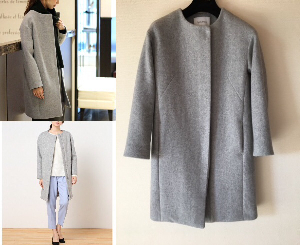 □スピック&スパン Spick and Span *ウールダッフルコート*フード付き