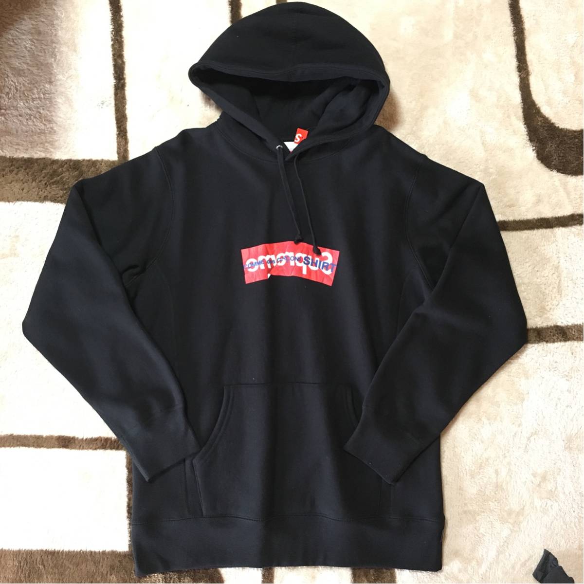 Supreme COMME des GARCONS 17ss pullover L シュプリーム コムデギャルソン パーカー
