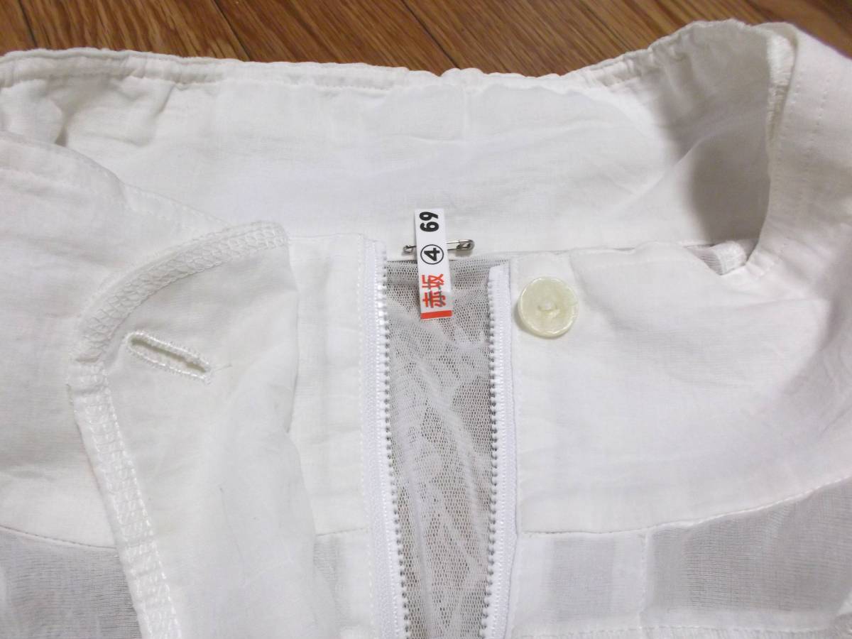 極美品☆EIKO KONDO エイココンドウ 素敵なレース装飾ジップジャケット 