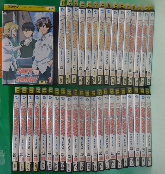 DVD レンタル版 スケット・ダンス SKET DANCE 1～38巻セット レンタル
