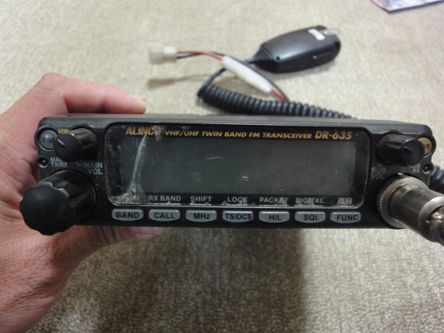 ALINCO DR-635H トランシーバー ジャンク品 ALINCO DR-635H