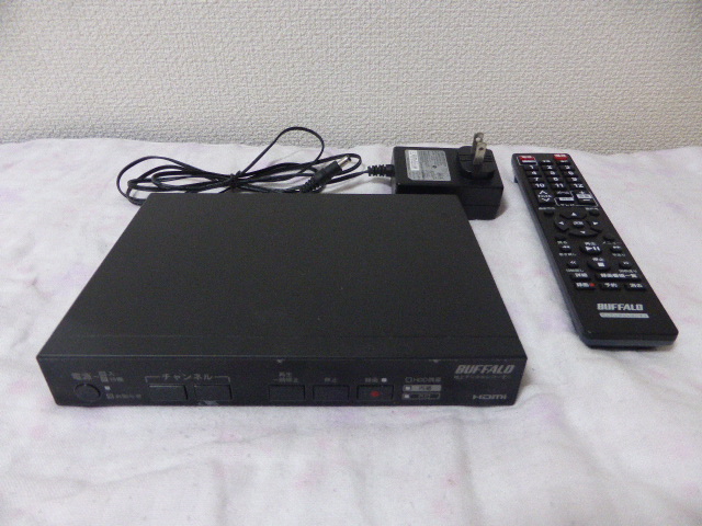 【ジャンク品】バッファロー　録画機能搭載地デジチューナー　DTV-H500R　BUFFALO