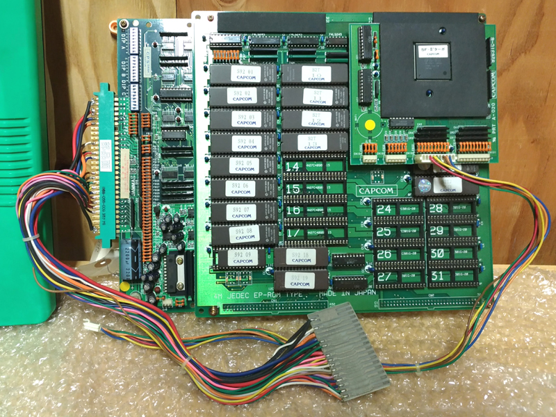 ストリートファイターⅡダッシュ ターボ アーケード基板 未確認