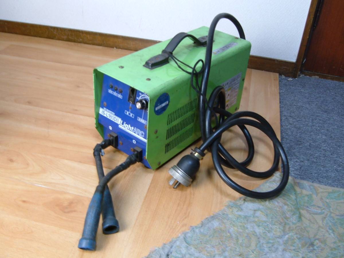 育良精機 直流アーク溶接機 IS-LY100Vの中古 ジャンク 《千葉・市原 51 