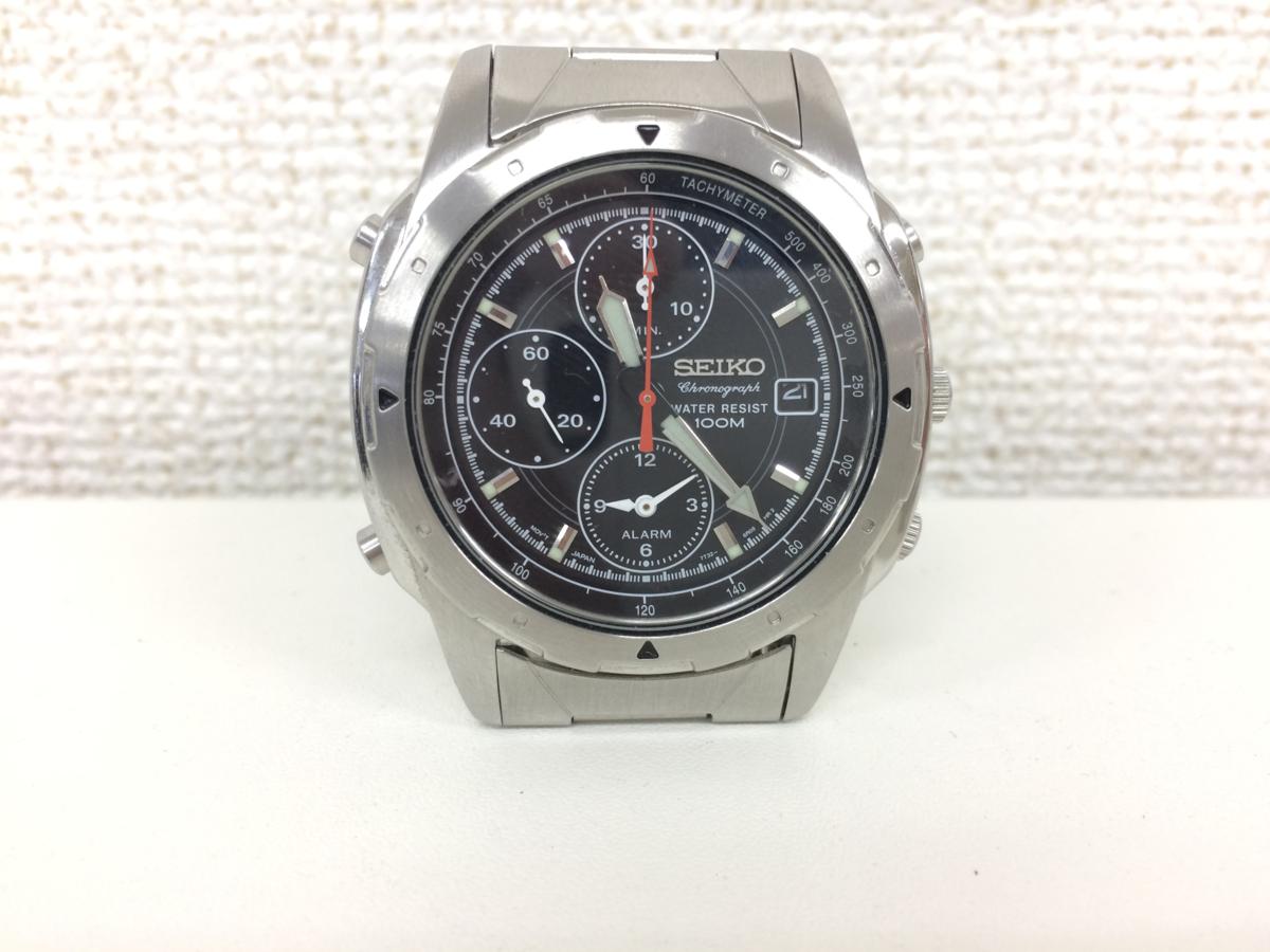 Seiko Chronograph Quartz 7T32-6M10 Watch Movement Japan Alarm 