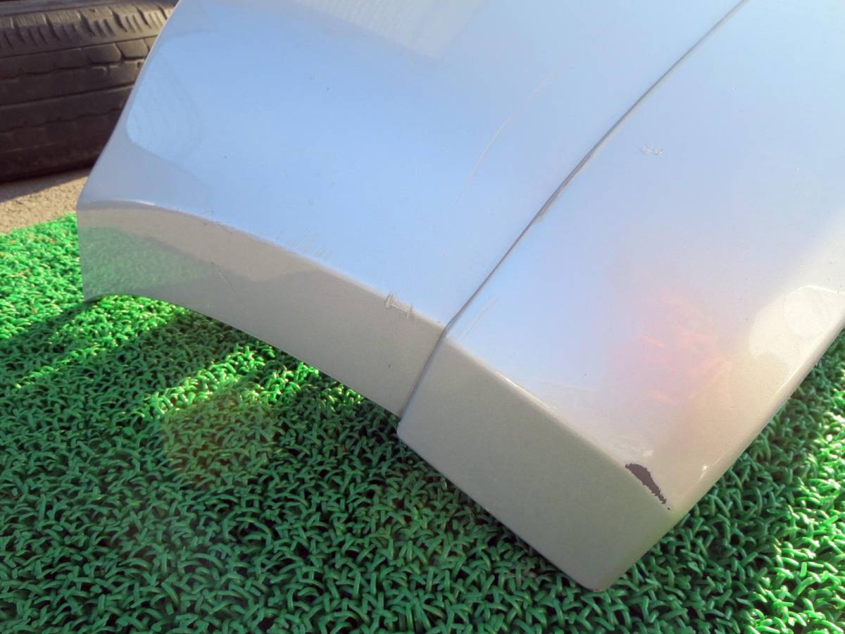 ◇LA-MH21S ワゴンR 前期 純正 フロントバンパー シルバー （Z2S） 71711-58J00 スポイラー付き