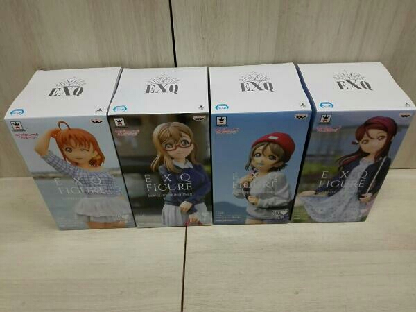 ラブライブ　サンシャイン　EXQフィギュア　高海千歌　国木田花丸　渡辺曜　桜内梨子　4種セット