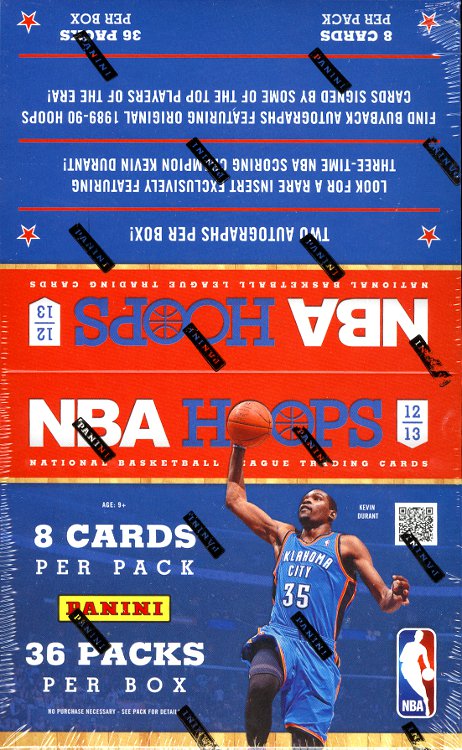 【未開封ボックス】12/13 Panini Hoops Basketball Hobby Box NBA