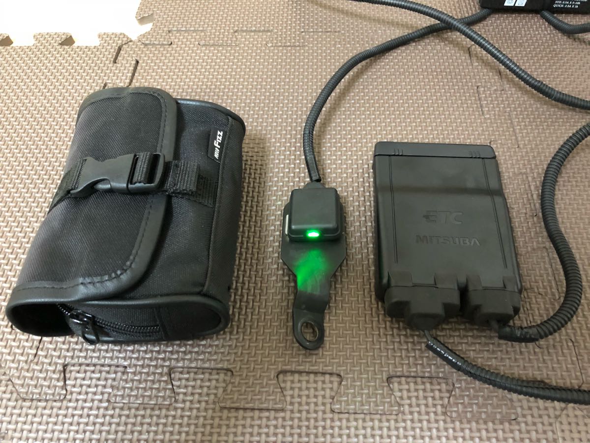 送料無料 ミツバ MSC-BE51 バイク用 アンテナ分離型 ETC 即利用可能