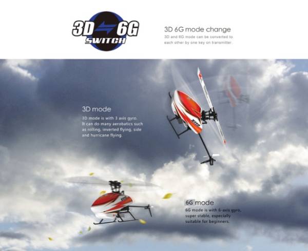 6CH K110 国内発 初心者OK 3D マイクロヘリ Brushless Blast XK110 XK