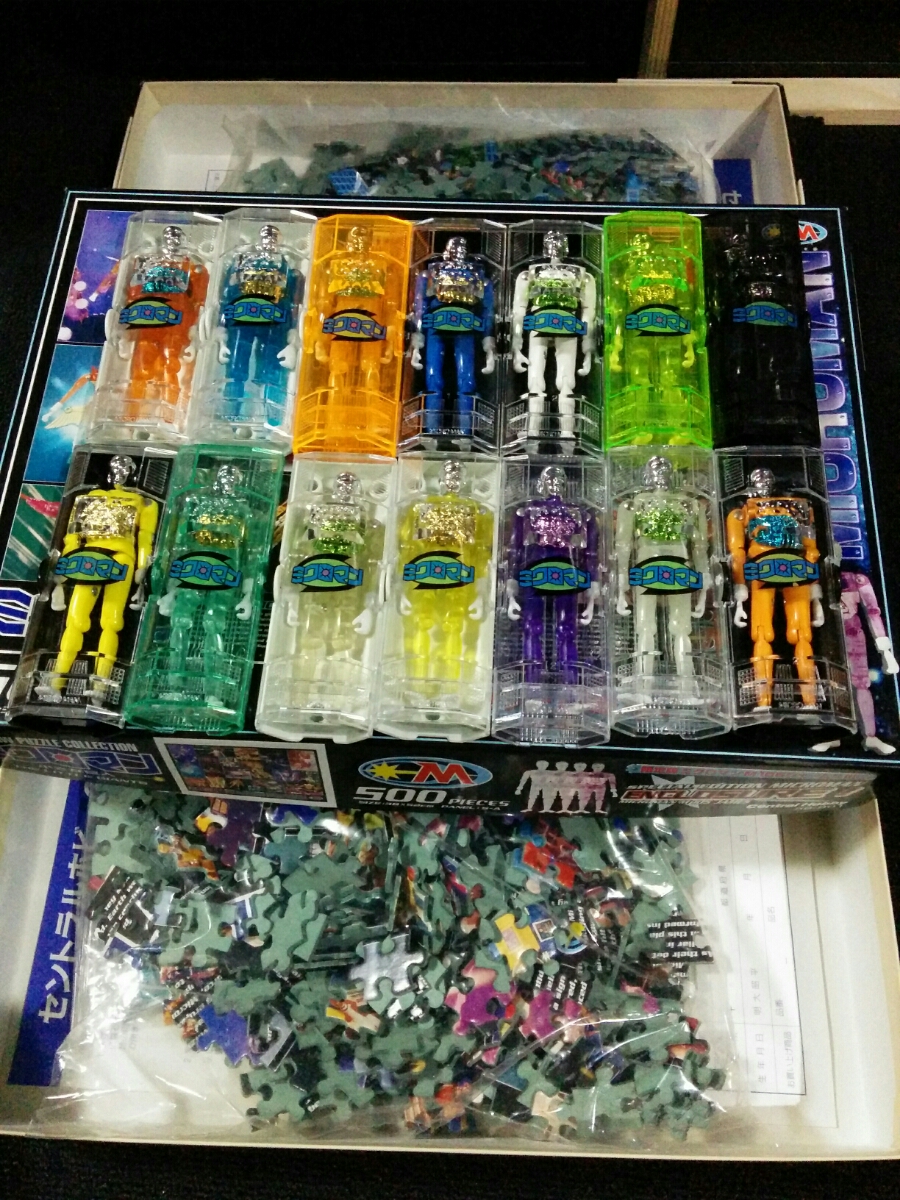 タカラ復刻版ミクロマン？開封品。写真の14体