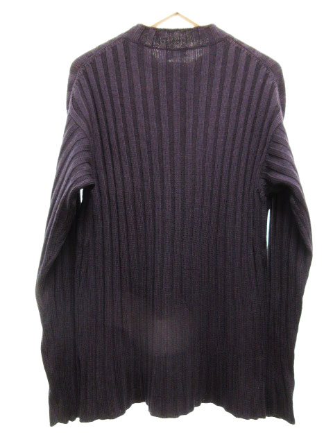 99FW プラダ PRADA セーター ニット ハーフジップアップ リブ 長袖 