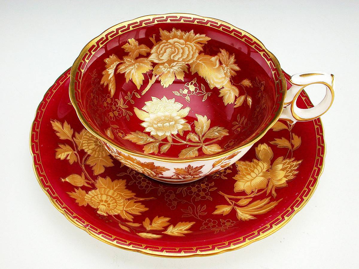 Wedgwood トンキン Ruby ルビー ウェッジウッド Tonquin カップ&amp 