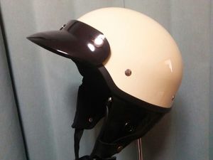 【爆買い，新品】 ヴィンテージ風 バイザー付ハーフヘルメット 検 ハーレー オーシャンビートル ショーティー ジャックサンズ ブコ ベル パン ショベル 旧車(フリーサイズ)｜売買されたオークション情報、yah 半帽、半キャップ