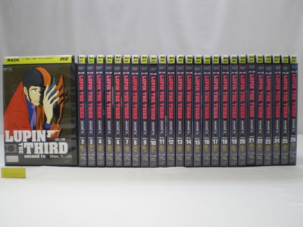 ルパン三世 Second TV 全26巻 2nd レンタル版 DVD