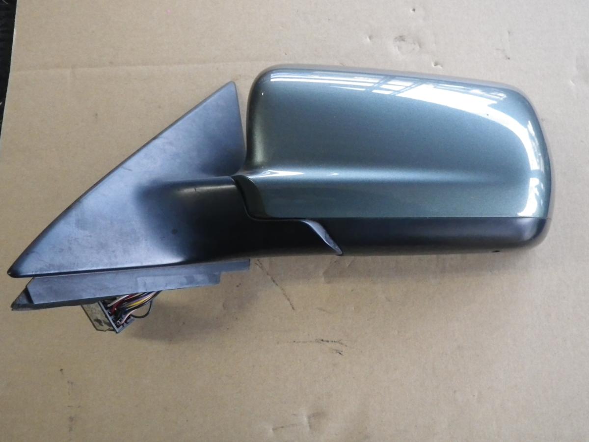 保証●即決●アウディ オールロードクアトロ C5 4B 2.7L ツインターボ バイターボ 左 ドアミラー 電動 電格 グリーン_1