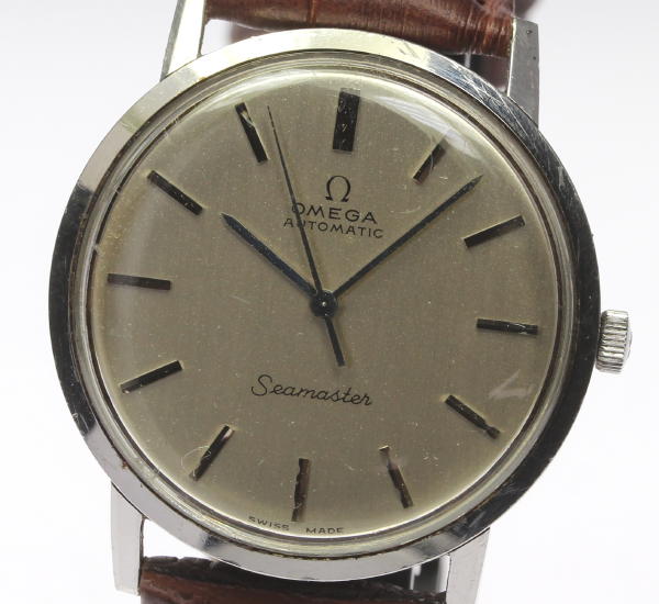 ※訳有品【OMEGA】 オメガ シーマスター Cal.710 シルバー文字盤 自動巻き メンズ アンティーク ☆【170810】