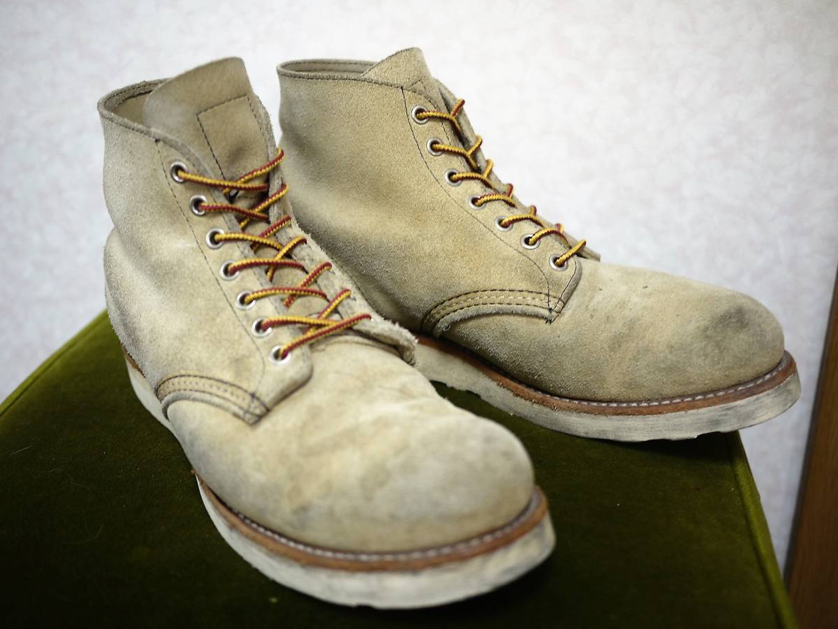 レッドウィング 8167 レッドウイング 8167 スエードプレーントゥ アイ