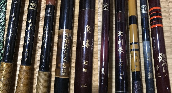 ヘラ竿＆鯉竿大量まとめ売り10本セット 釣り具釣り竿ロッド(ヘラブナ