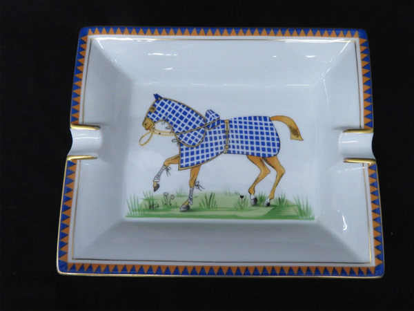 ○1円 エルメス アッシュトレイ 灰皿 馬柄 陶器 HE541 Yahoo