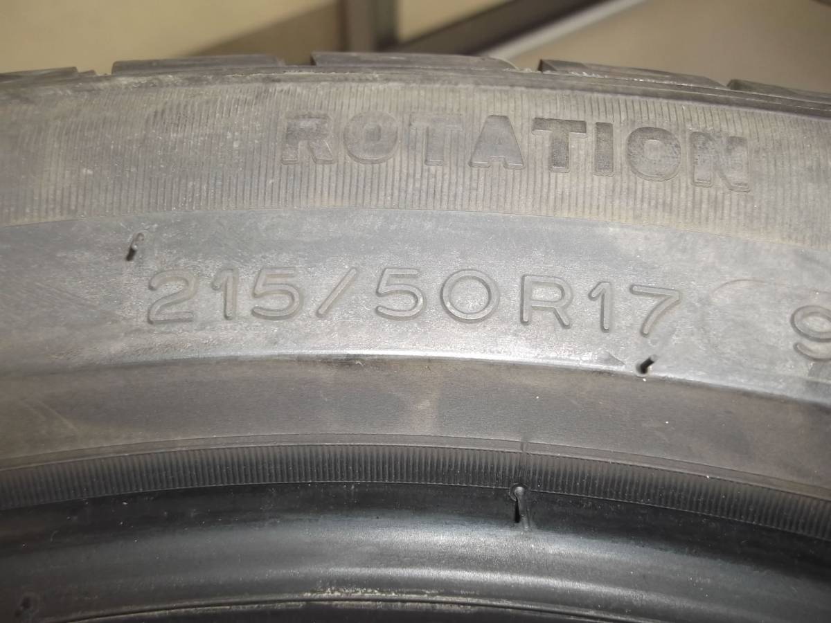 215/50R17 ミシュラン X ICE 2011年製造 中古スタッドレス4