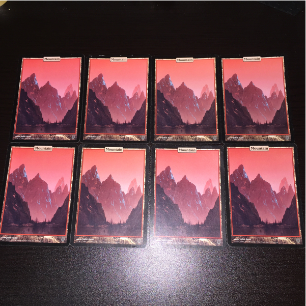 アンヒンジド山15枚 MTG UNH アンヒンジド フルアート John Avon 英語 山 8枚セット Plains