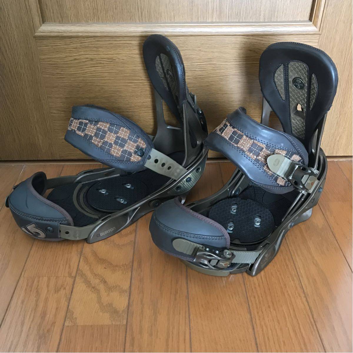 バートン ビンディング カーテル M ブラウン おしゃれ BURTON（バートン） 24-25 BURTON スノーボード ビンディング Cartel