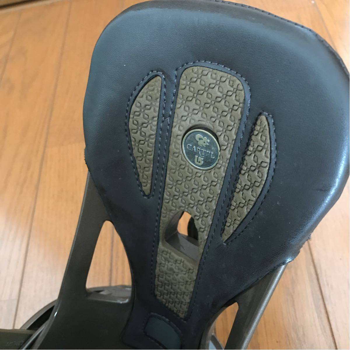 バートン ビンディング カーテル M ブラウン おしゃれ BURTON（バートン） 24-25 BURTON スノーボード ビンディング Cartel