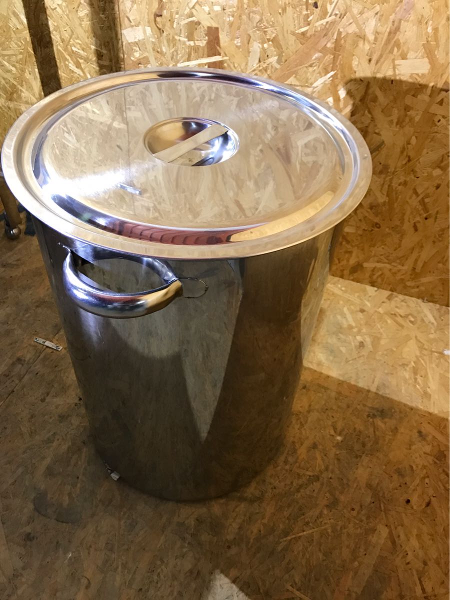 ☆中古美品 ステンレス寸胴鍋 30cm（20L）18－8ステンレス 両手鍋